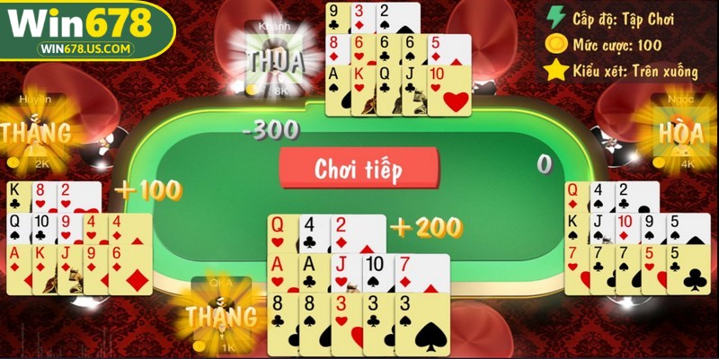 Cách chơi Mậu Binh được thiết kế đơn giản, dễ hiểu cho mọi người