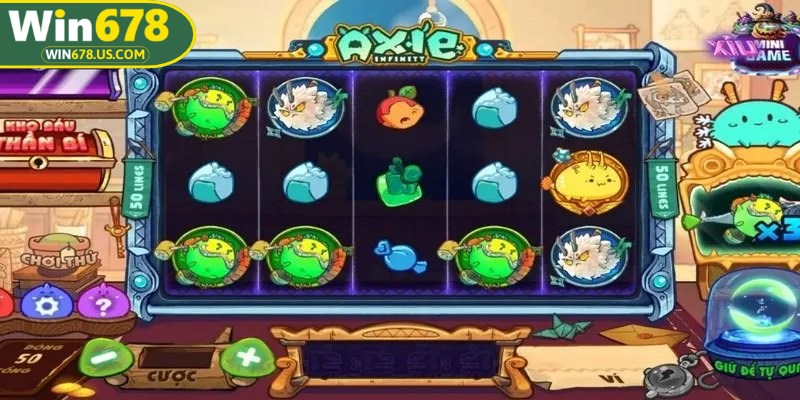 Axie Infinity là một phiên bản quay hũ 3D hiện đại và thú vị