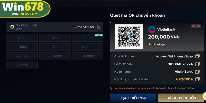 Chuyển khoản hoặc dùng QR an toàn từ ngân hàng cực kỳ tiện lợi