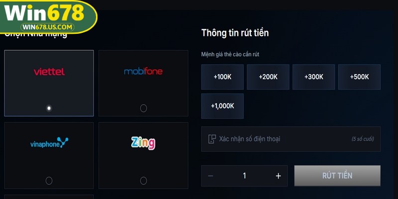 Hoàn thành thủ tục xác minh danh tính để tiến hành rút tiền nhanh