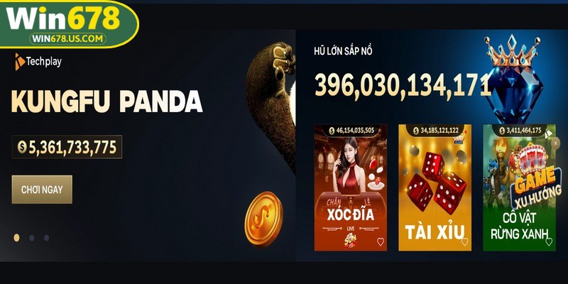 Các trò chơi slots tại WIN678 hiện đại và hấp dẫn khó quên